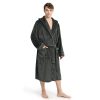 Luxury Mens Robe with Hood, Ultra Cozy Fleece Bathrobe for Men, Plush Hooded Robe with Belt & 2 Pockets