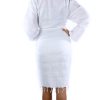 mens Turkish Hooded Bathrobe With Pocket for Men Women Lightweight Soft Ultra Absorbent Beach, Pool