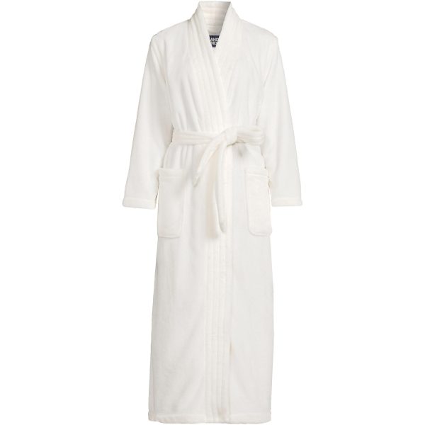 Women's Cozy Plush Long Wrap Robe