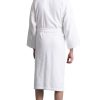 Men's Robe, Turkish Terry Bathrobe, 100% Cotton Kimono Spa Bathrobe