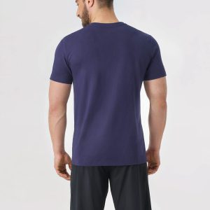 Men's Soft Cotton Short Sleepwear Top & Bottom Loungewear Pajama Set