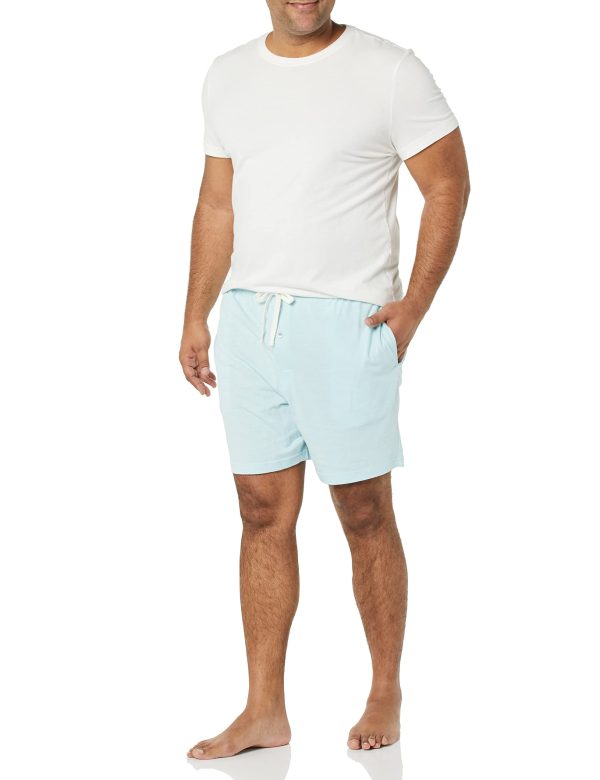 Men's 7" Cotton Knit Pajama Shorts, Pack of 2