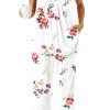 Womens Pajama Set 2 Piece Summer Sleepwear Set Henley Neck Short Sleeve Capri Pant With Pockets Ladies Pjs