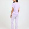 2 Pack: Women's Pajama Set - Choose from Short Sleeve with Pocket or Long Sleeve without Pocket