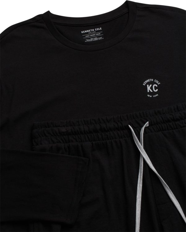 Men's Pajama Set - 2 Piece Long Sleeve Shirt and Pajama Pants, Soft Cotton Sleepwear Pj Set for Men (M-XL)