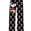 Snoopy Unisex Lounge Pajama Pants - Comfy, Loose-Fit, Ultra-Soft - Snoopy Joe Cool Sleep Bottoms