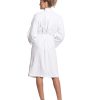 Soft & Absorbent Towel Robe, 100% Cotton Turkish Terry Cloth Kimono Bathrobes for Women