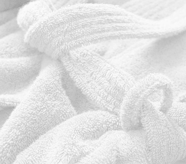 Premium 100% Cotton Terry Shawl Bath Robe Collar with FREE Slippers - ONE Unisex Men & Women Spa Robe