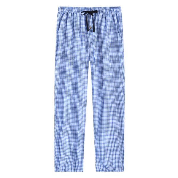 Men's Pajama Pants Ultra Lightweight Pjs Bottoms Sleepwear Bottom Pants with Pocket Drawstring 3-Pack
