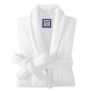 Mens Fleece Bathrobe with Shawl Collar,Soft Warm Knee Length -Mens' Plush Bathrobe- Soft Fleece Spa Bath Robe for Men