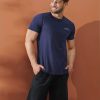 Men's Soft Cotton Short Sleepwear Top & Bottom Loungewear Pajama Set