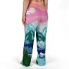 Snoopy Floral Lounge Pajama Pants for Men and Women (S-XXL)