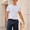 Men's Shorts Casual Elastic Waist Drawstring Pajama Bottoms Summer Shorts