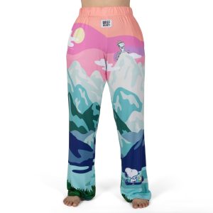 Snoopy Floral Lounge Pajama Pants for Men and Women (S-XXL)