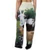 Goat Lounge Pajama Pants for Men and Women | Humorous, Funny, Comfortable Bottoms - Goat to be Kidding Print