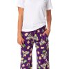 Disney Tangled Adult Rapunzel Pascal and Lanterns Pajama Lounge Sleep Pants for Men and Women