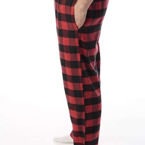 Men's Flannel Pajamas - Plaid Pajama Pants for Men - Lounge & Sleep PJ Bottoms