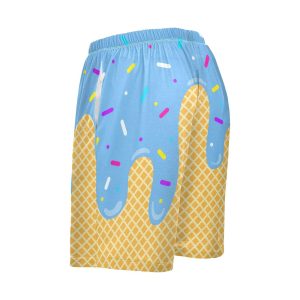 Mens Pajama Shorts Tropical Men's Pajama Bottoms with Pockets Sleepwear Lounge Sleep Shorts for Men Athletic Workout
