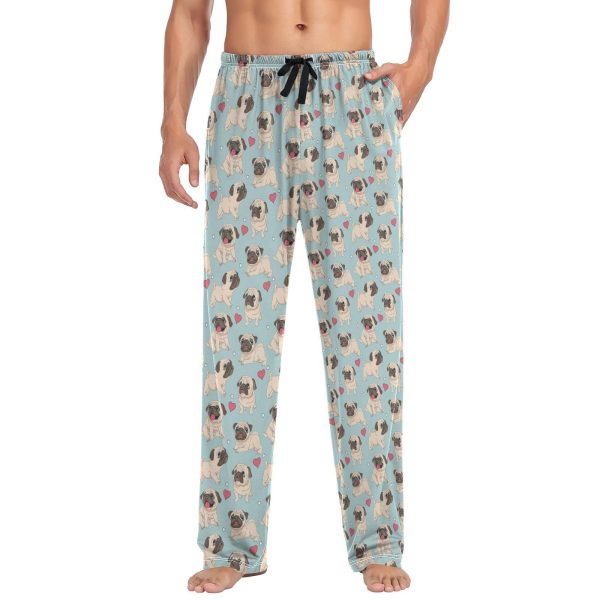 Mens Pajama Pants Lounge Pants Comfort Men Pajama Bottoms With Pockets