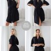 Womens Robe Lightweight Kimono Robes Short Knit Bathrobe Soft Sleepwear Ladies Loungewear