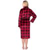 Robes For Women, Fleece Soft Fluffy Bathrobe, Plush Cozy Long Spa Robe