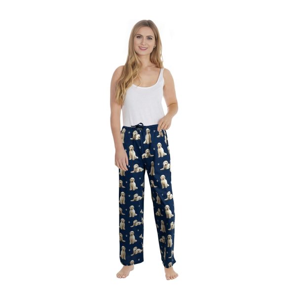 Pet Lover Pajama Pants ??New Cotton Blend - All Season - Comfort Fit Lounge Pants for Women and Men - 27 Breeds Available