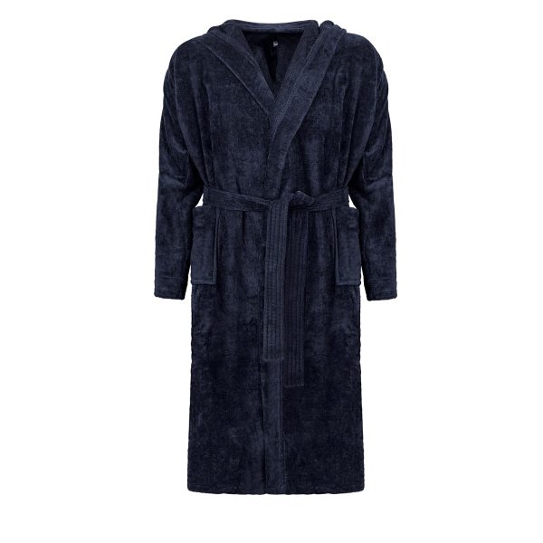 Cotton Robe- Mens Bathrobe- Terry Cloth Towel Robe for Men/Teens/Kids- Hooded Robes with Velour Finish - 100% Cotton