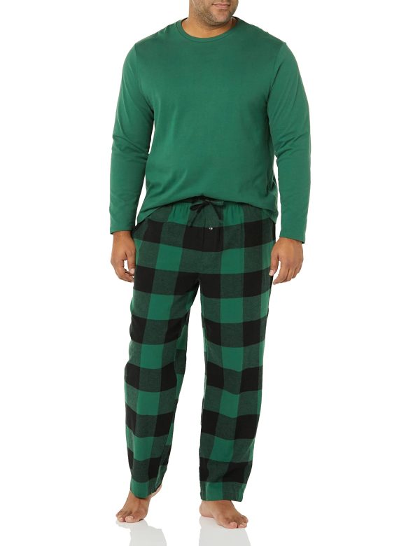 Men's Soft Flannel Pajama Sleepwear Set (Available in Big & Tall)