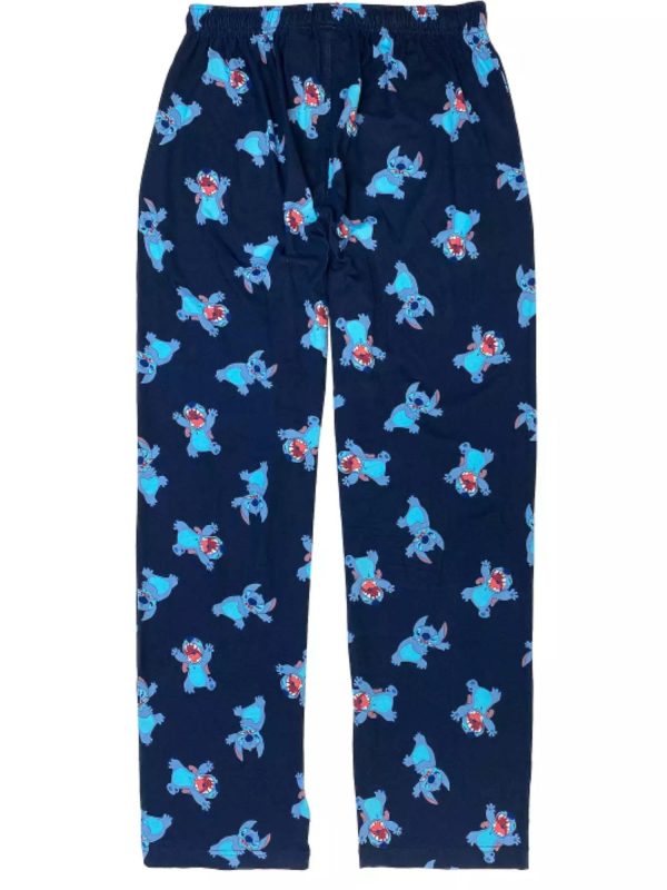 Mens Lounge Pants Stitch Pajama Bottoms