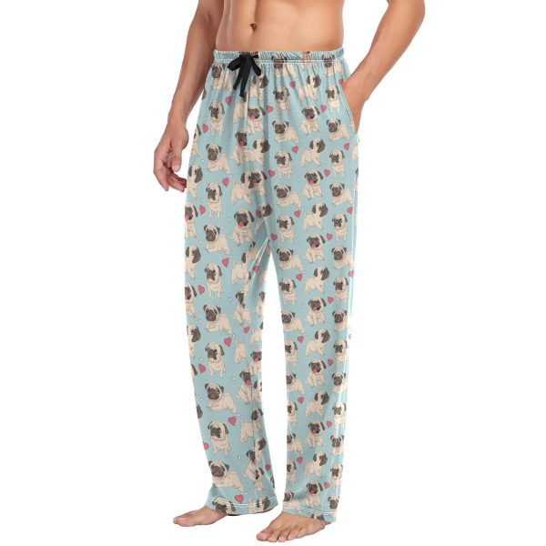 Mens Pajama Pants Lounge Pants Comfort Men Pajama Bottoms With Pockets
