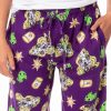 Disney Tangled Adult Rapunzel Pascal and Lanterns Pajama Lounge Sleep Pants for Men and Women