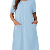 Zipper Robes for Women Short Sleeve Waffle Knit Bathrobe Lightweight House Coat with Pockets Soft Loungwear 3-3XL