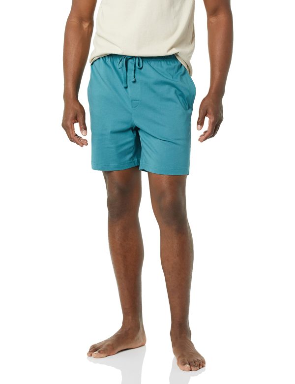 Men's 7" Cotton Knit Pajama Shorts, Pack of 2