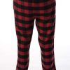 Men's Flannel Pajamas - Plaid Pajama Pants for Men - Lounge & Sleep PJ Bottoms