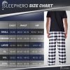 Men’s Pajama Set 2 Piece PJ with Crew Neck Tee and Pants