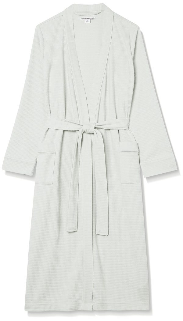Women's Lightweight Waffle Full-Length Robe (Available in Plus Size)