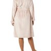 Women's Mid-Length Plush Robe (Available in Plus Size)