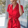 Silk Pajama Sets Womens Short Sleeve Sleepwear Satin 2 Piece Button Down Loungewear Pjs Shorts Set S-XXL