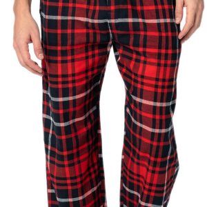 Men's 3 Pack Cotton Flannel Fleece Brush Pajama Sleep & Lounge Pants