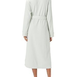 Women's Lightweight Waffle Full-Length Robe (Available in Plus Size)
