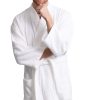 Men's Robe, Turkish Terry Bathrobe, 100% Cotton Kimono Spa Bathrobe