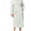 Women's Lightweight Waffle Full-Length Robe (Available in Plus Size)