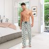 Mens Pajama Pants Lounge Pants Comfort Men Pajama Bottoms With Pockets