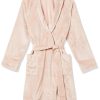 Women's Mid-Length Plush Robe (Available in Plus Size)