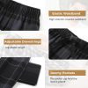 Men's Pajama Bottoms Plaid Pajamas Pants for Men Soft Long Lounge Woven Pj Sleep Pant with Pockets