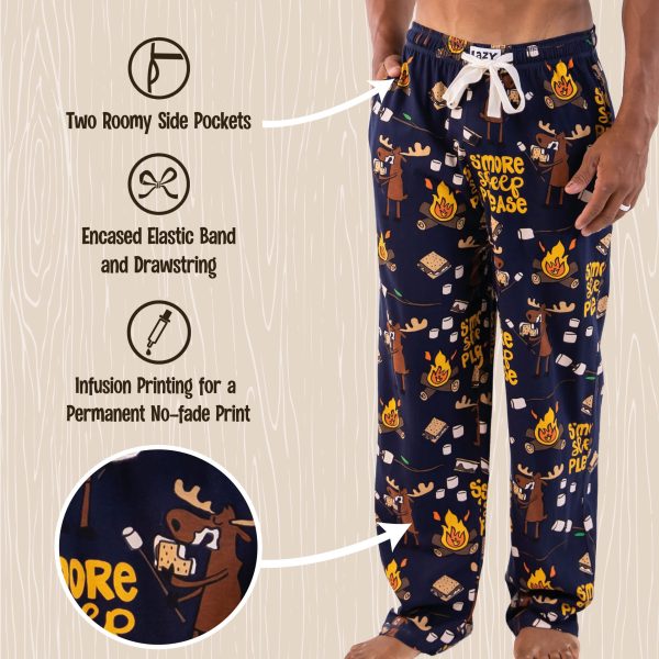 Animal Pajama Pants for Men, Men's Separate Bottoms, Lounge Pants