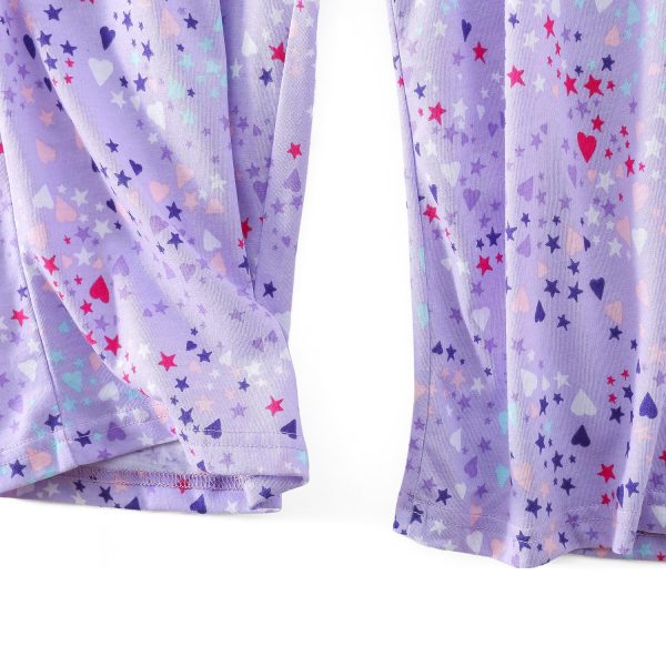 Womens Pajama Sets Plus Size Sleepwear Tops with Capri Pants Cotton Pajamas Set for Women Soft Comfy Cute Pj Sets