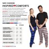 Unisex Tearaway Post Surgery Recovery Pajama Pants with Side Snaps & Pockets