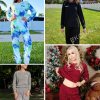 Pajamas Set for Women Soft Comfy Pjs Sets Long Sleeve Sleepwear Loungewear S-XXL