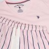 Pajama Sets for Women 2 Piece, PJ Sets for Women with Knit Sleep Tee and Woven Pajama Pants with Pockets